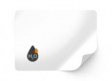 Inkjet Papier weiß, glänzend, permanent haftend